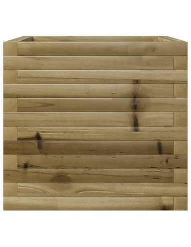 Fioriera da Giardino 50x50x45,5 cm in Legno di Pino Impregnato