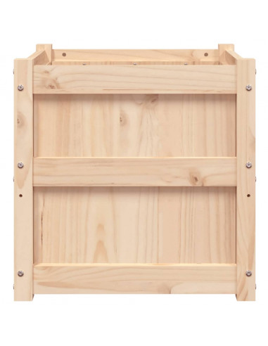 Fioriera da Giardino 50x50x50 cm in Legno Massello di Pino