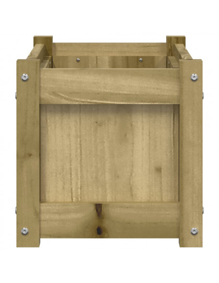 Fioriera da Giardino 60x31x31 cm in Legno di Pino Impregnato