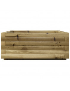 Fioriera da Giardino 60x60x26,5 cm in Legno di Pino Impregnato 2