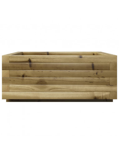 Fioriera da Giardino 60x60x26,5 cm in Legno di Pino Impregnato