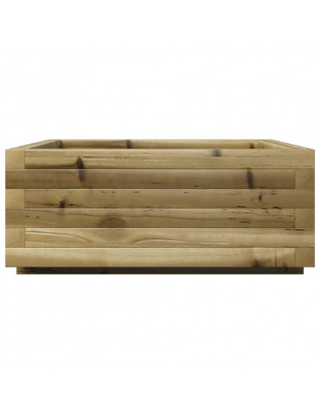 Fioriera da Giardino 60x60x26,5 cm in Legno di Pino Impregnato