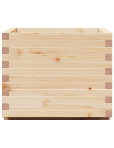 Fioriera da Giardino 60x60x49,5 cm in Legno Massello di Pino