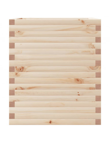 Fioriera da Giardino 60x60x68,5 cm in Legno Massello di Pino
