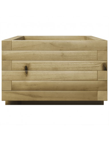 Fioriera da Giardino 70x40x26,5 cm in Legno di Pino Impregnato
