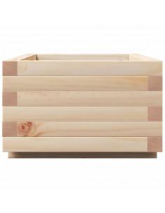 Fioriera da Giardino 70x40x26,5 cm in Legno Massello di Pino 2