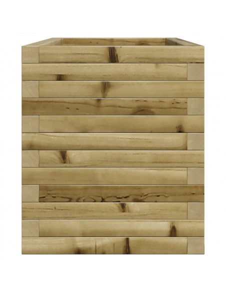 Fioriera da Giardino 70x40x46 cm in Legno di Pino Impregnato