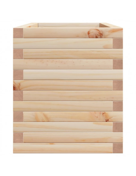 Fioriera da Giardino 70x40x46 cm in Legno Massello di Pino