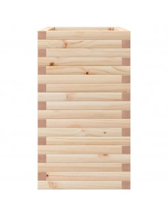 Fioriera da Giardino 70x40x68,5 cm in Legno Massello di Pino
