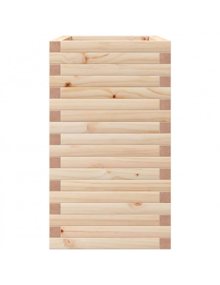 Fioriera da Giardino 70x40x68,5 cm in Legno Massello di Pino