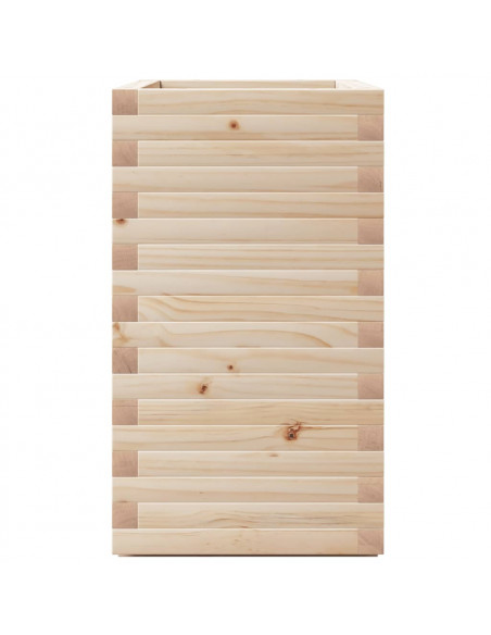 Fioriera da Giardino 70x40x72,5 cm in Legno Massello di Pino