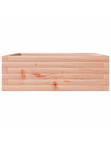 Fioriera da Giardino 70x70x23 cm in Legno Massello di Douglas