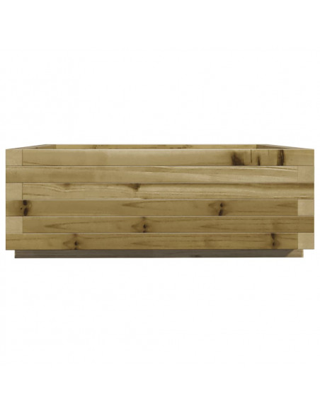 Fioriera da Giardino 70x70x26,5 cm in Legno di Pino Impregnato