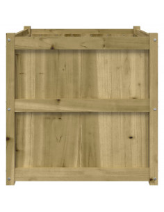 Fioriera da Giardino 70x70x70 cm in Legno di Pino Impregnato 2