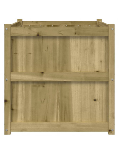 Fioriera da Giardino 70x70x70 cm in Legno di Pino Impregnato