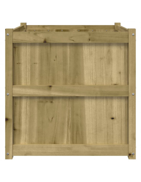 Fioriera da Giardino 70x70x70 cm in Legno di Pino Impregnato