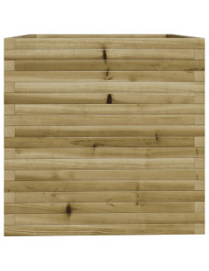 Fioriera da Giardino 70x70x72,5 cm in Legno di Pino Impregnato 2