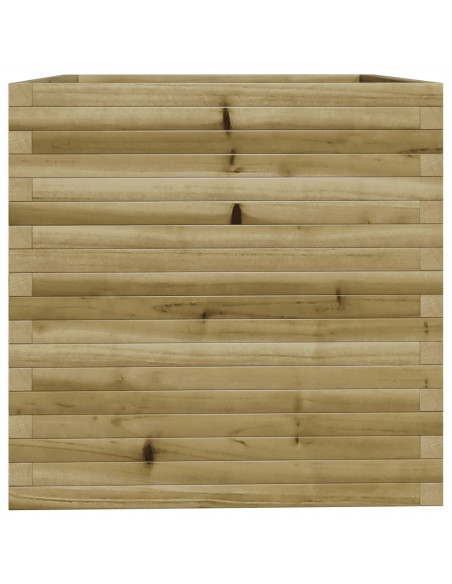 Fioriera da Giardino 70x70x72,5 cm in Legno di Pino Impregnato