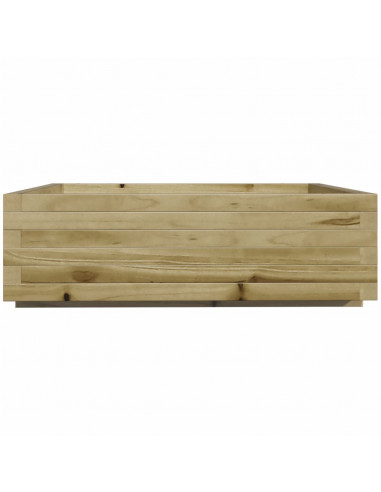Fioriera da Giardino 80x80x26,5 cm in Legno di Pino Impregnato