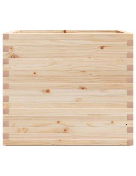 Fioriera da Giardino 80x80x72 cm in Legno Massello di Pino