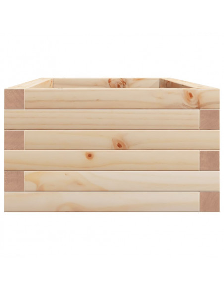 Fioriera da Giardino 90x40x23 cm in Legno Massello di Pino