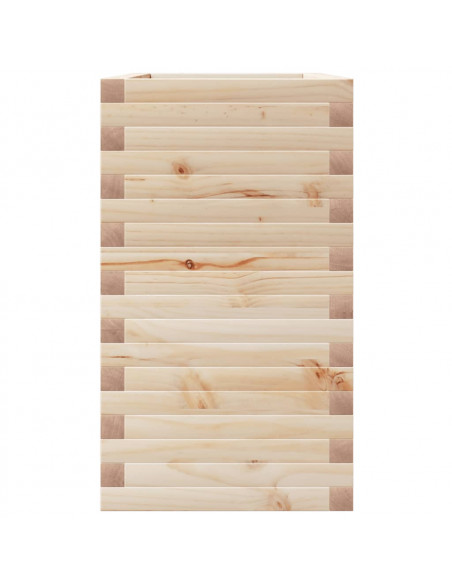 Fioriera da Giardino 90x40x72,5 cm in Legno Massello di Pino