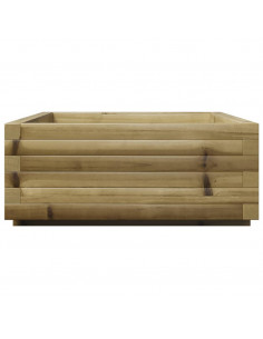 Fioriera da Giardino 90x60x26,5 cm in Legno di Pino Impregnato