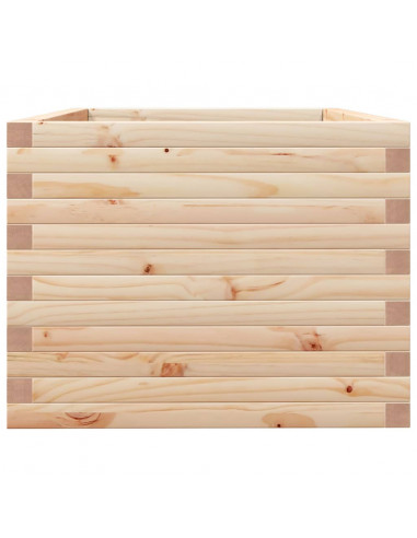 Fioriera da Giardino 90x60x45,5 cm in Legno Massello di Pino