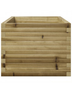 Fioriera da Giardino 90x60x49,5 cm in Legno di Pino Impregnato
