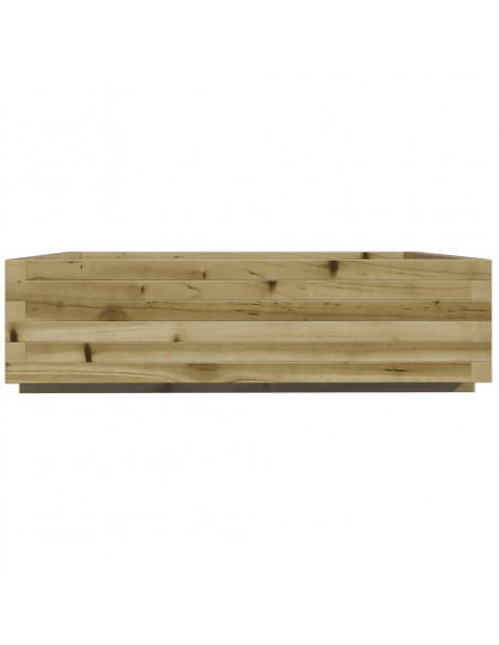Fioriera da Giardino 90x90x26,5 cm in Legno di Pino Impregnato