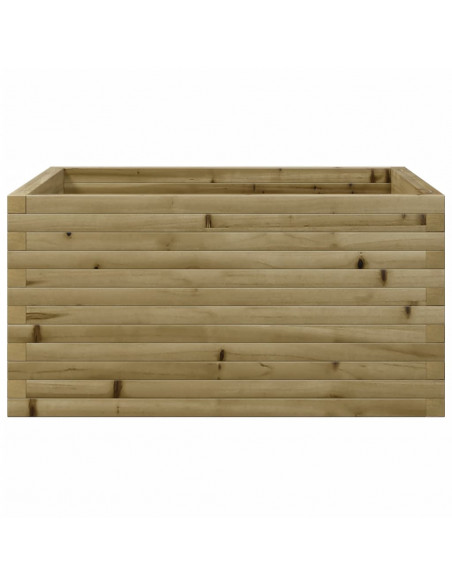 Fioriera da Giardino 90x90x46 cm in Legno di Pino Impregnato