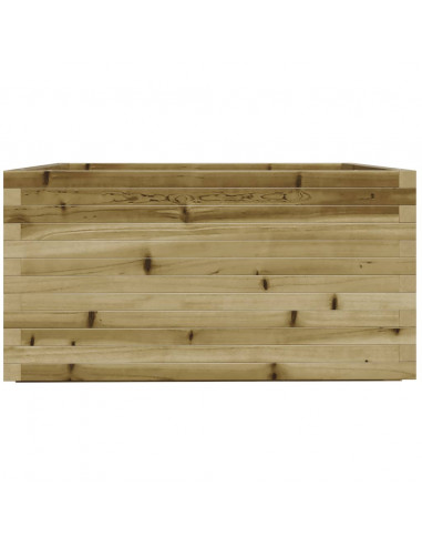 Fioriera da Giardino 90x90x49,5 cm in Legno di Pino Impregnato