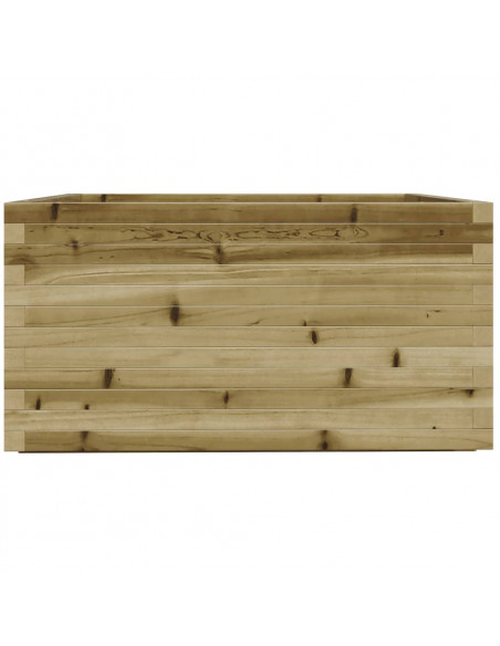 Fioriera da Giardino 90x90x49,5 cm in Legno di Pino Impregnato