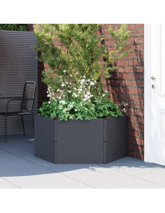 Fioriera da Giardino Antracite in PP