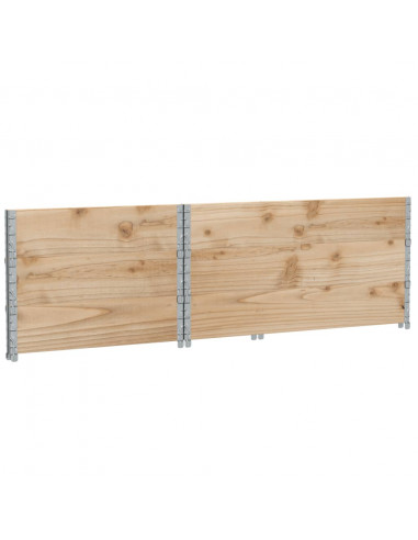 Fioriera da Giardino Marrone 120x80 cm Legno Massello di Pino