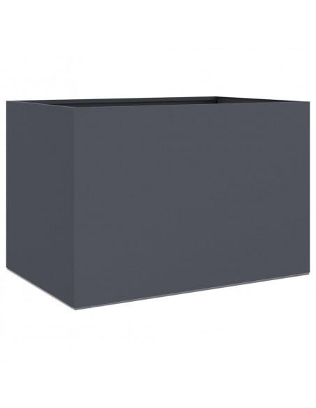 Fioriera Antracite 62x40x39 cm in Acciaio Laminato a Freddo
