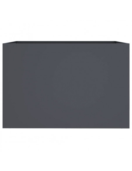 Fioriera Antracite 62x40x39 cm in Acciaio Laminato a Freddo