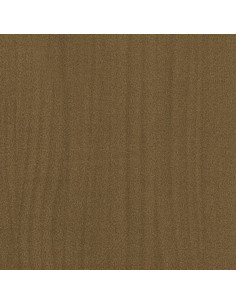 Fioriera da Giardino Miele 70x70x70 cm in Massello di Pino 2