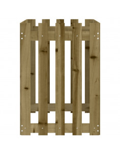 Fioriera da Giardino Recinzione 100x50x70 cm in Pino Impregnato 2