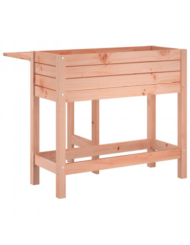 Fioriera Giardino con Piano Pieghevole Legno Massello Douglas