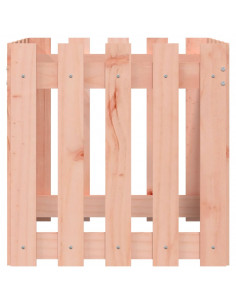 Fioriera Giardino Design Recinzione 50x50x50cm Massello Douglas 2