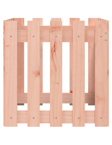 Fioriera Giardino Design Recinzione 50x50x50cm Massello Douglas