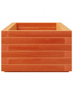 Fioriera Giardino Marrone Cera 110x40x26,5 cm in Legno di Pino 2