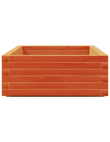 Fioriera Giardino Marrone Cera 110x60x26,5 cm Legno di Pino