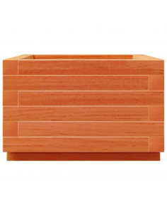 Fioriera Giardino Marrone Cera 40x40x26,5cm Legno Massello Pino 2