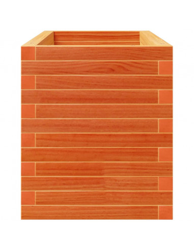 Fioriera Giardino Marrone Cera 90x40x49,5cm Legno Massello Pino