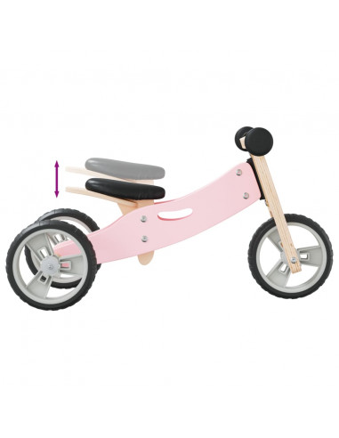 Bicicletta Senza Pedali per Bambini 2 in 1 Rosa