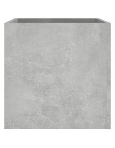 Fioriera Grigio Cemento 40x40x40 cm in Legno Multistrato 2
