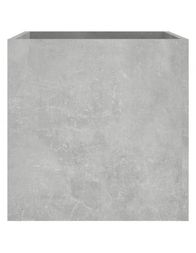 Fioriera Grigio Cemento 40x40x40 cm in Legno Multistrato