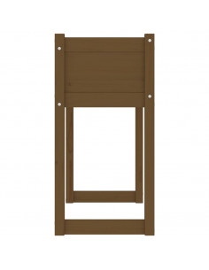 Fioriera Miele 78x40x81 cm in Legno Massello di Pino